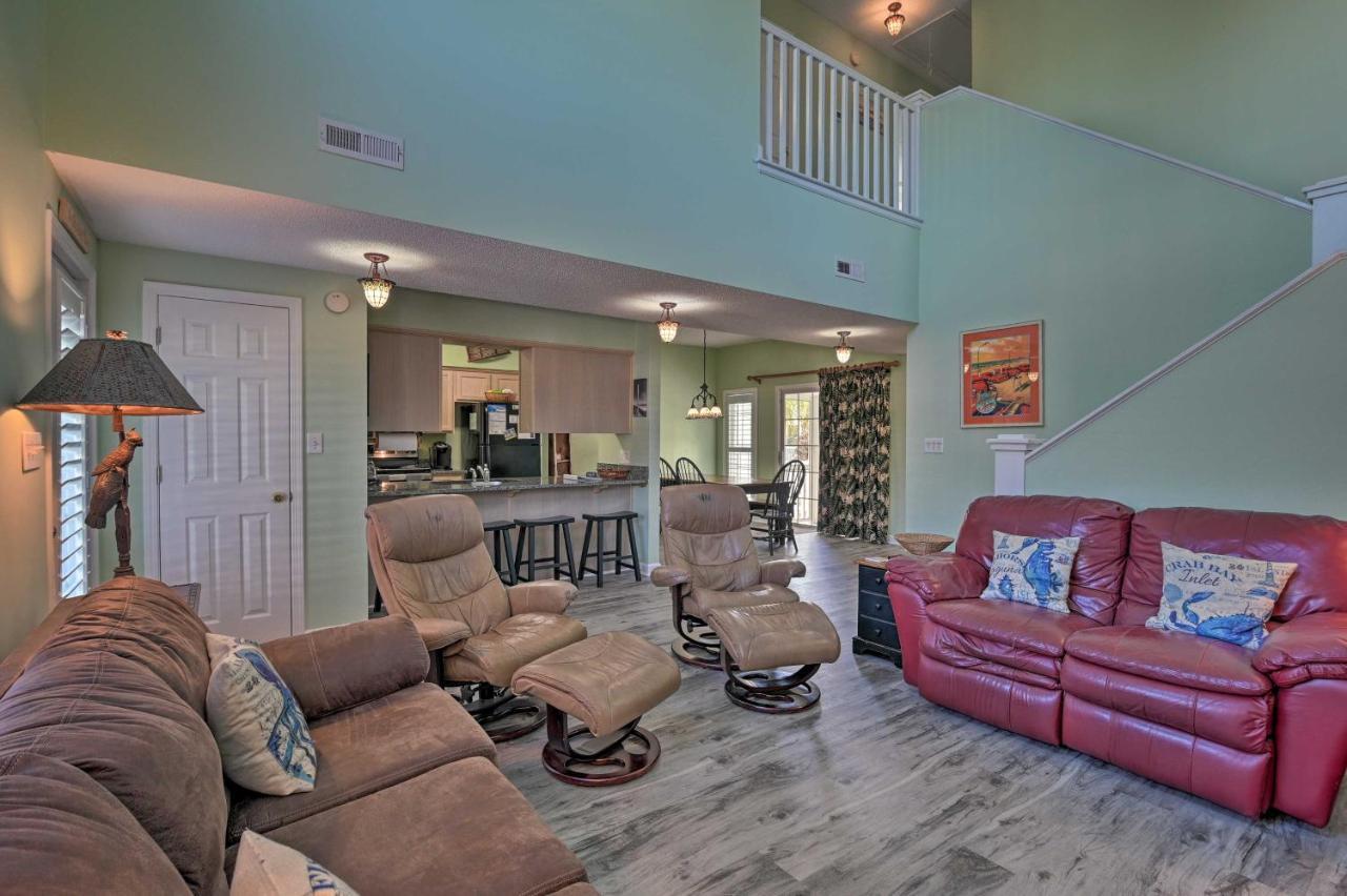 Surfside Beach Home Base Steps To Pool And Ocean! Myrtle Beach Dış mekan fotoğraf