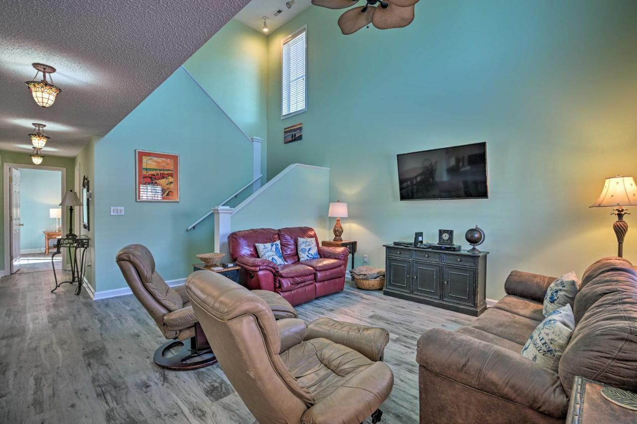 Surfside Beach Home Base Steps To Pool And Ocean! Myrtle Beach Dış mekan fotoğraf